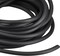 Solid Rubber Cord Tubing 10ft 4mm Dia Matte Black Rubber Tube for DIY Craft Beading Necklaces Bracelet